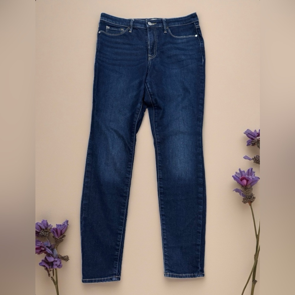 Athleta Dark Blue Skinny Jeans